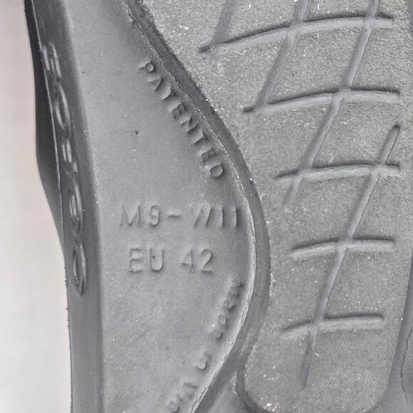 Oofos Ooahh Black Recovery Comfort Casual Daily Lifestyle Slide Sandals Mens 9 - Picture 12 of 13